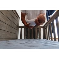 Organic Cotton Pebble Crib Mattress Covers