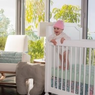 Organic Cotton Pebble Crib Mattress Covers